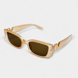 Retro kwadratowe okulary