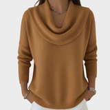 Eliza - Elegancki Sweter z Kołnierzem