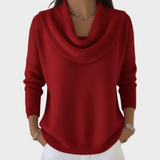 Eliza - Elegancki Sweter z Kołnierzem
