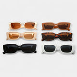 Retro kwadratowe okulary