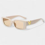 Retro kwadratowe okulary