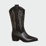 Elena - Skórzane zachodnie kowbojskie buty