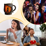 Artystyczny kubek 3D „Halloween – Czarownica”