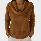 Amber – Ciepły sweter wafel