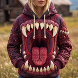 Hoodie z Roaring Monster Mouth
