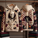 Hoodie z czaszką Halloween