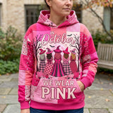 Różowy Październik Magic Hoodie