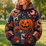Świecąca Halloweenowa Bluza z Kapturem