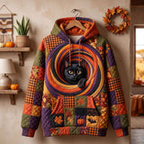 Hoodie Kota w Jesienną Północ