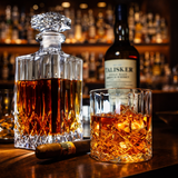 Karafka do Whisky - Zestaw z Butelką i Szklankami