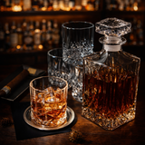 Karafka do Whisky - Zestaw z Butelką i Szklankami