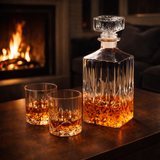Karafka do Whisky - Zestaw z Butelką i Szklankami