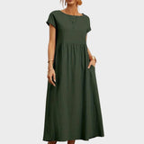 Gabrielle™ — Midi sukienka w eleganckim, ponadczasowym stylu