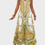 Klára - Eleganckie letnie maxi sukienki bez rękawów