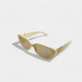 Retro kwadratowe okulary